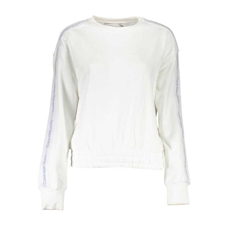 Calvin Klein White Cotton Women Sweater - Stylish & Comfortable