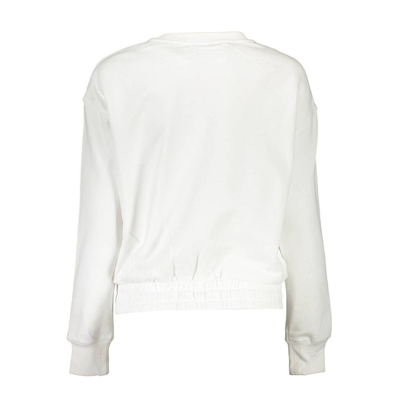 Calvin Klein White Cotton Women Sweater - Stylish & Comfortable