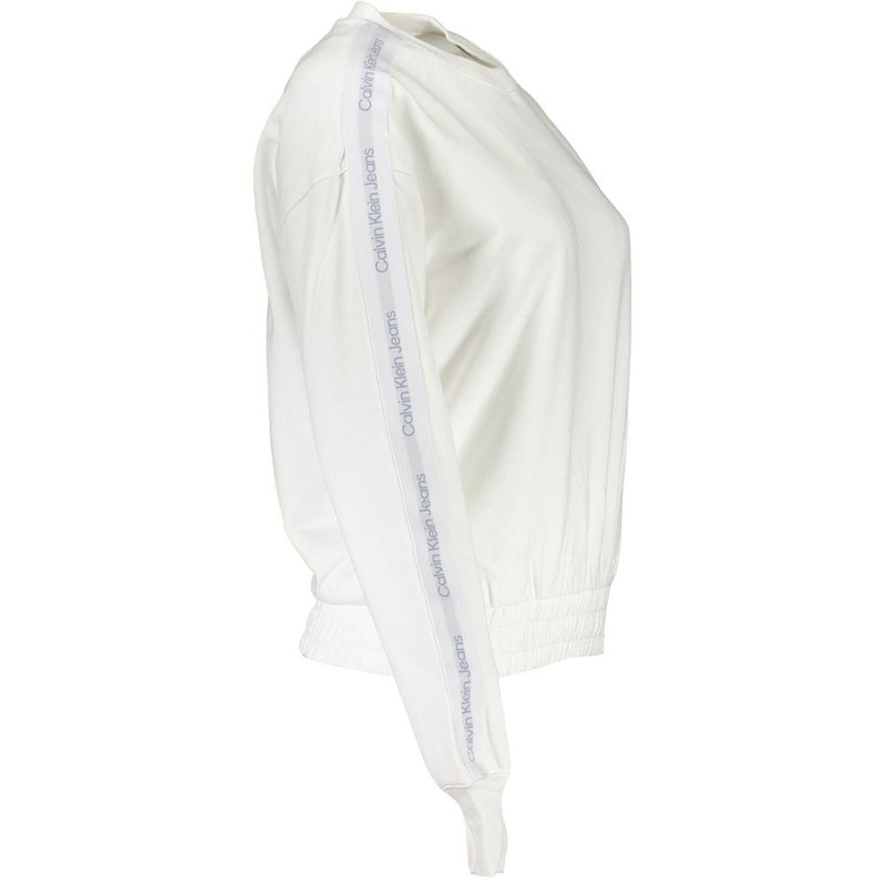 Calvin Klein White Cotton Women Sweater - Stylish & Comfortable