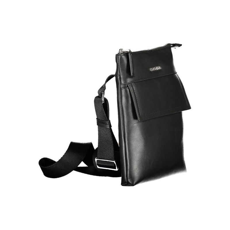 Sac à bandoulière en polyester noir Calvin Klein