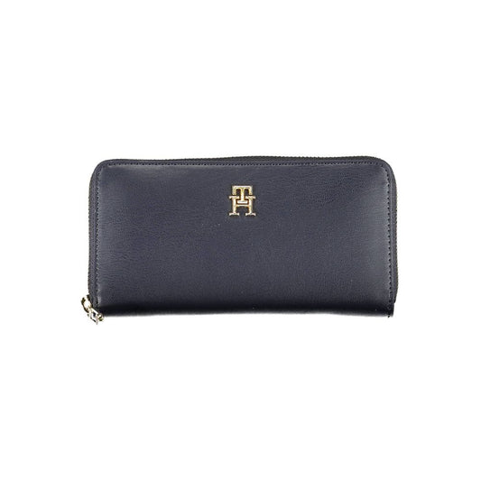 Tommy Hilfiger Blauwe Polyethyleen Portemonnee