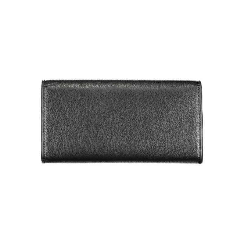 Portefeuille en Polyéthylène Noir Tommy Hilfiger - Élégant et Pratique