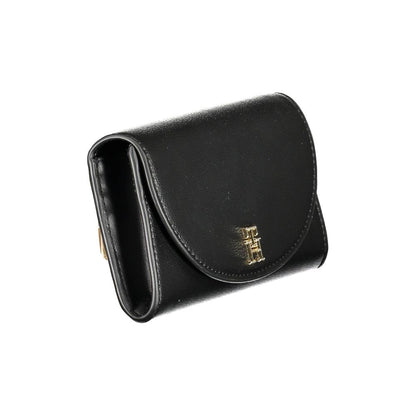 Tommy Hilfiger Zwarte Polyethyleen Portemonnee