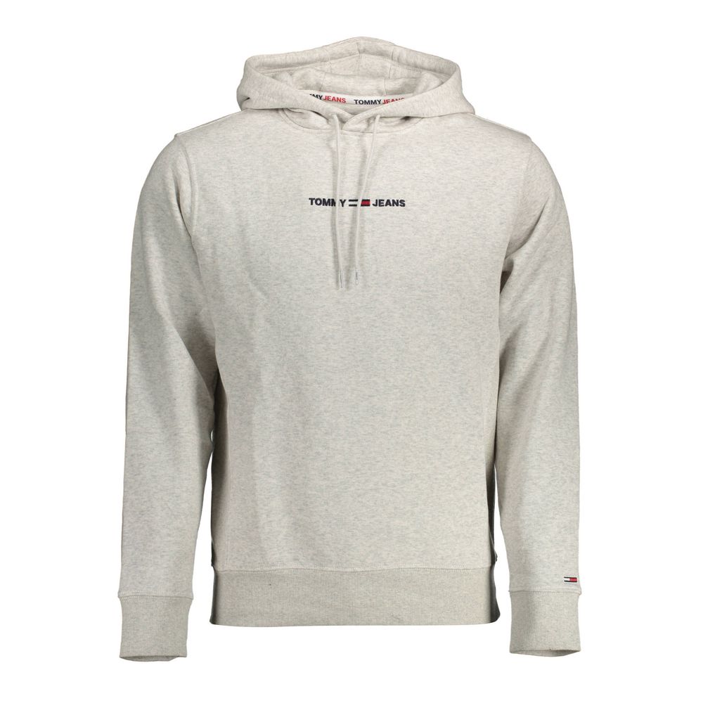 Pull en coton gris pour homme Tommy Hilfiger