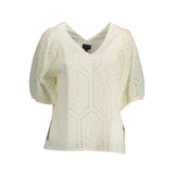 Gant T-Shirt Femme en Coton Blanc - Élégance et Durabilité