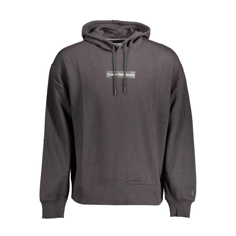 Pull en coton noir pour homme Calvin Klein