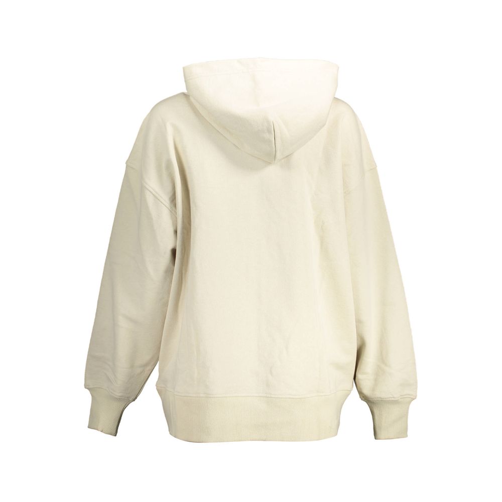 Calvin Klein Beige Cotton Women Sweater - Sustainable Luxury