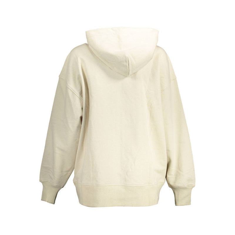 Calvin Klein Beige Cotton Women Sweater - Sustainable Luxury