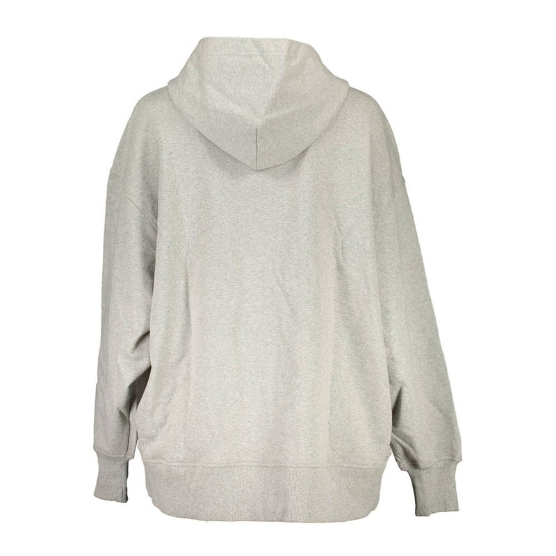 Calvin Klein Gray Cotton Women Sweater - Sustainable Comfort