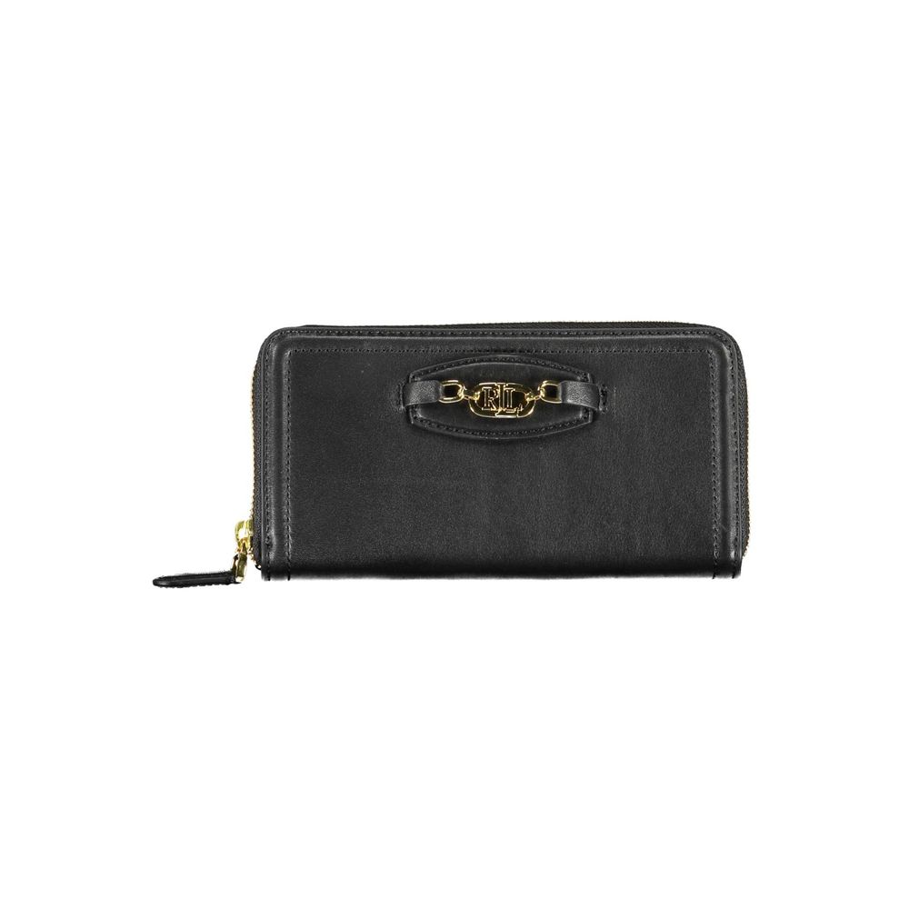 Ralph Lauren Black Polyethylene Wallet - Stylish and Functional