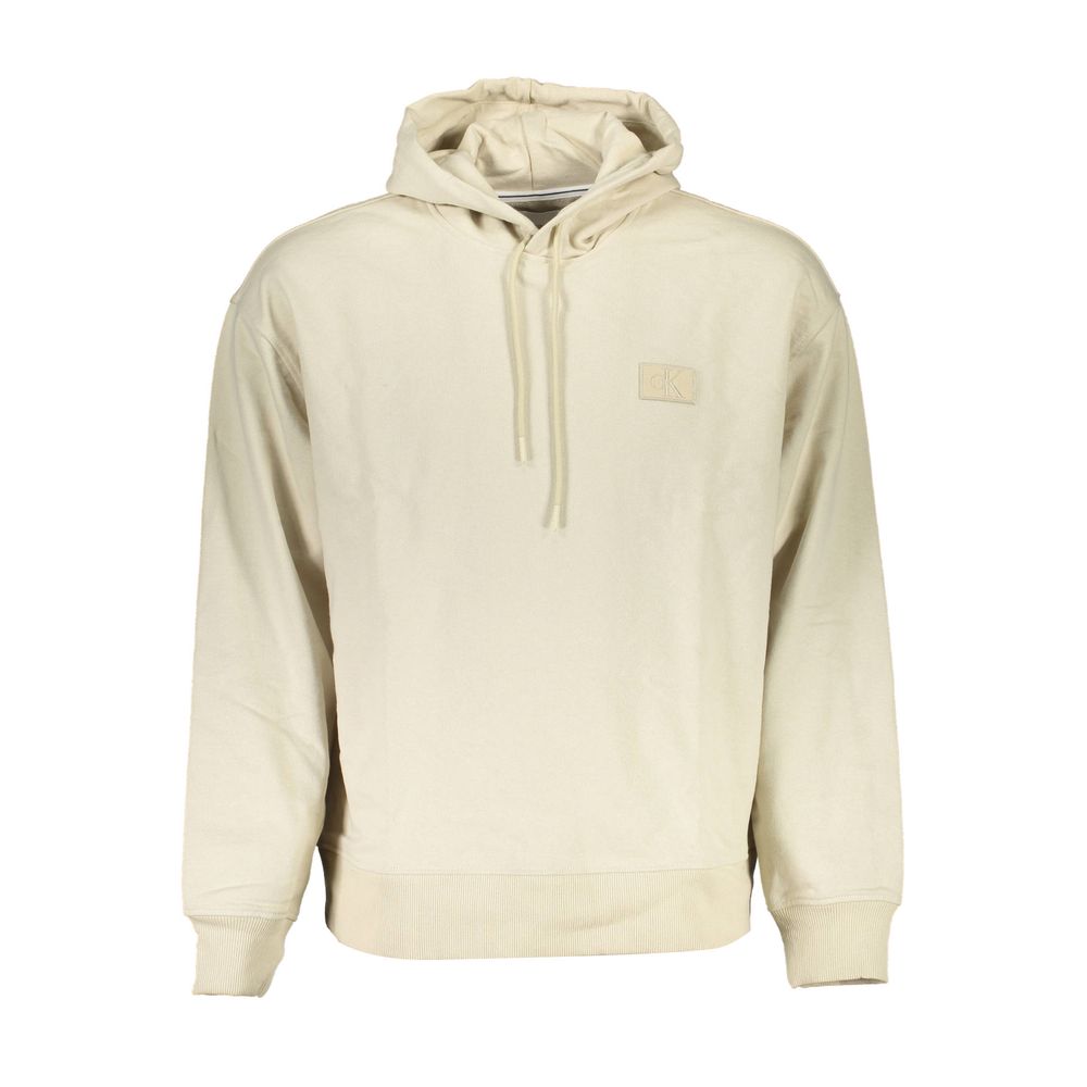 Pull en coton beige Calvin Klein pour homme