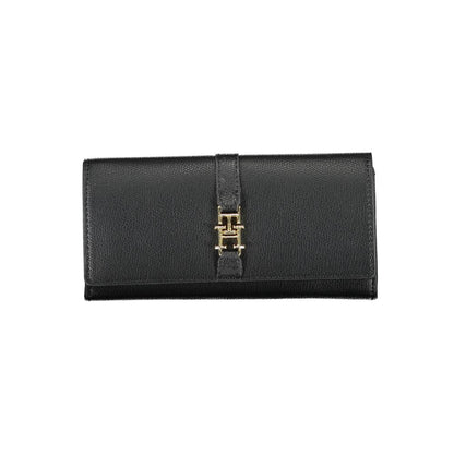 Tommy Hilfiger Zwarte Polyethyleen Portemonnee