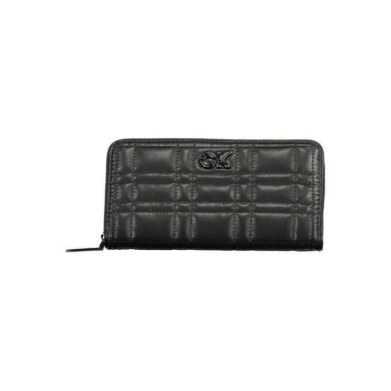 Calvin Klein Black Polyester Wallet - RFID Blocking & Elegant Design
