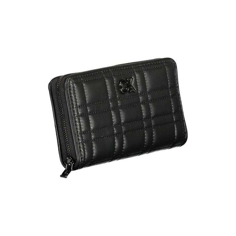 Calvin Klein Black Polyester Wallet - RFID Blocking & Elegant Design