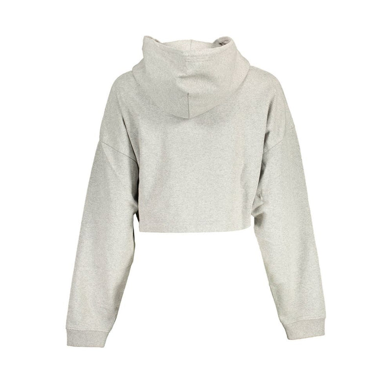 Tommy Hilfiger Gray Cotton Women Sweater - Iconic Style