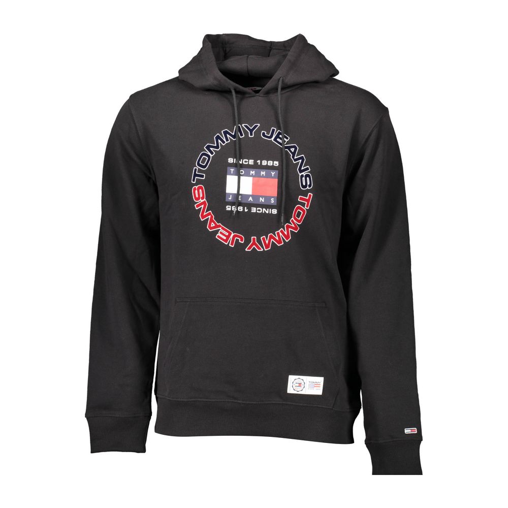 Pull en coton noir pour homme Tommy Hilfiger