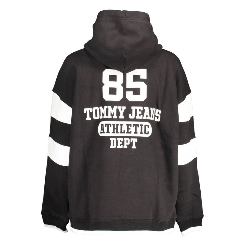 Tommy Hilfiger Pull Femme Noir en Coton - Élégant et Confortable