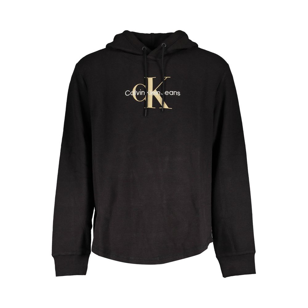 Pull en coton noir pour homme Calvin Klein