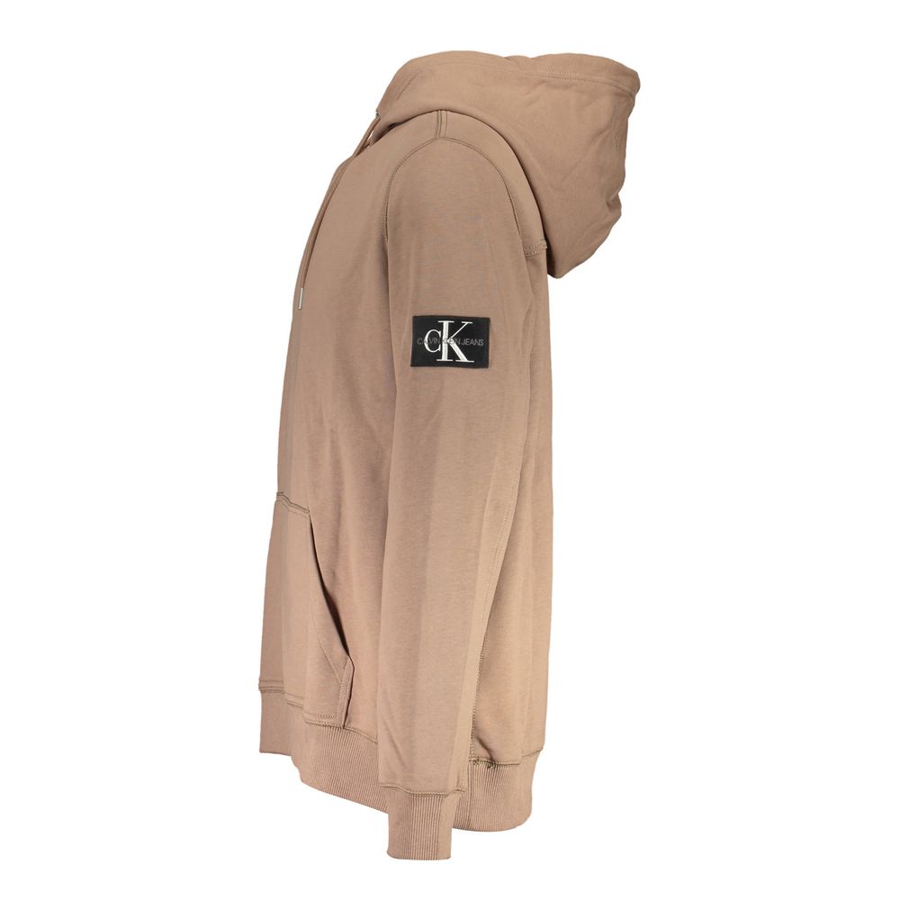 Pull en coton brun pour homme Calvin Klein
