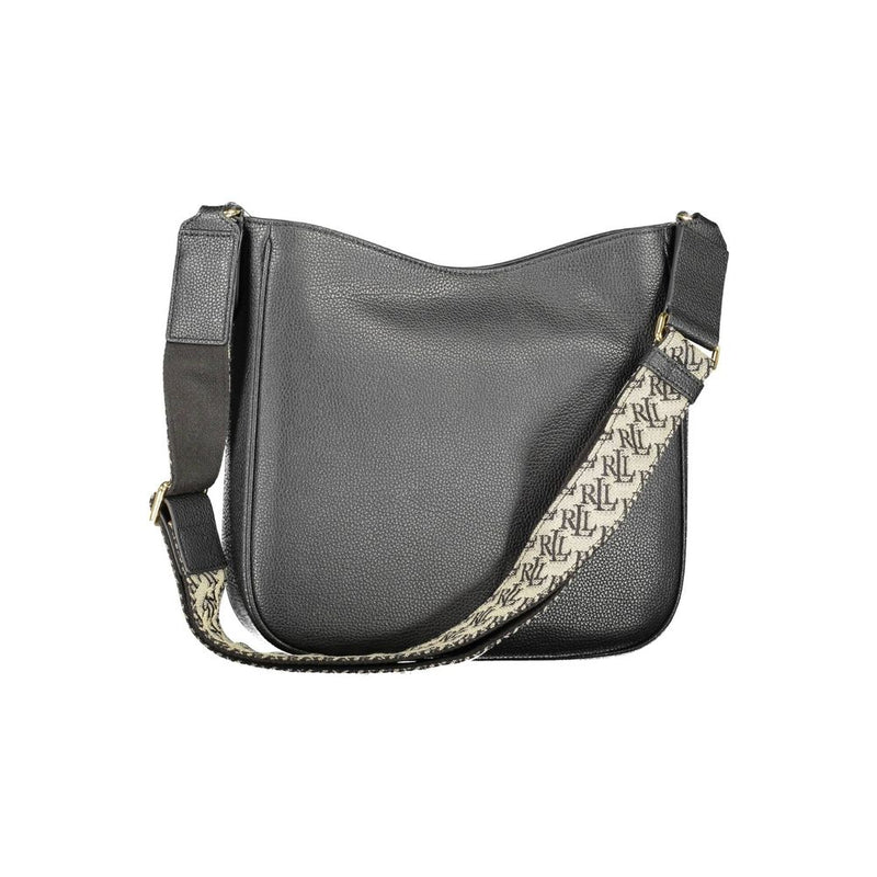 Ralph Lauren Black Leather Handbag - Élégance Intemporelle