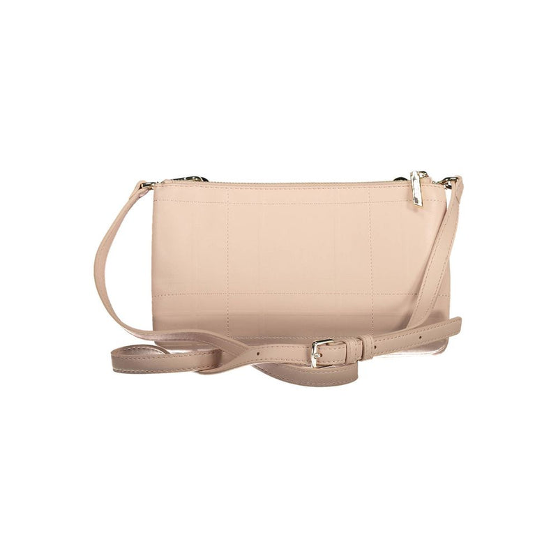 Calvin Klein Pink Polyester Handbag - Écologique et Élégant