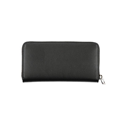 Portefeuille Tommy Hilfiger en polyester noir