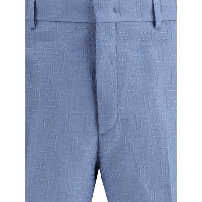 Shorts en lin Fendi