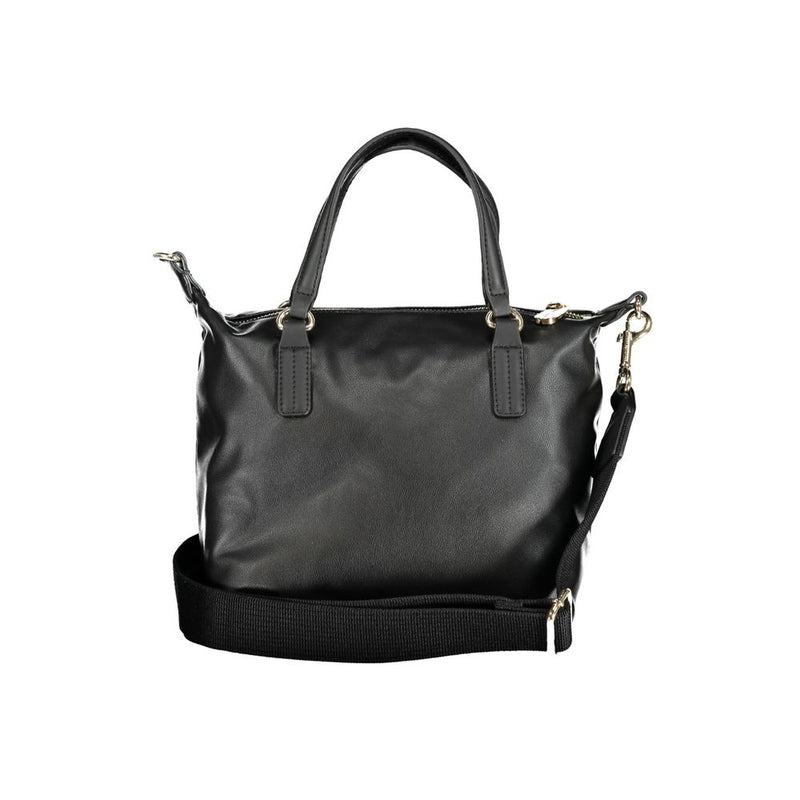 Tommy Hilfiger Sac à main en polyester noir - Élégant et polyvalent