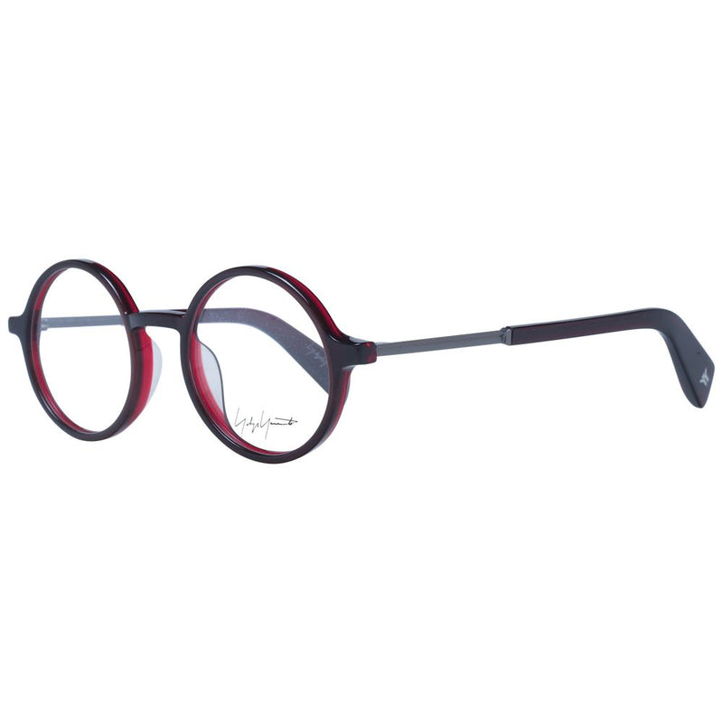 Yohji Yamamoto Red Unisex Glasses Frame - Stylish and Durable