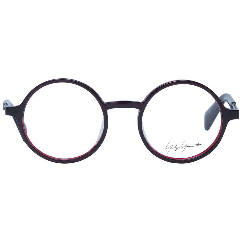 Yohji Yamamoto Red Unisex Glasses Frame - Stylish and Durable