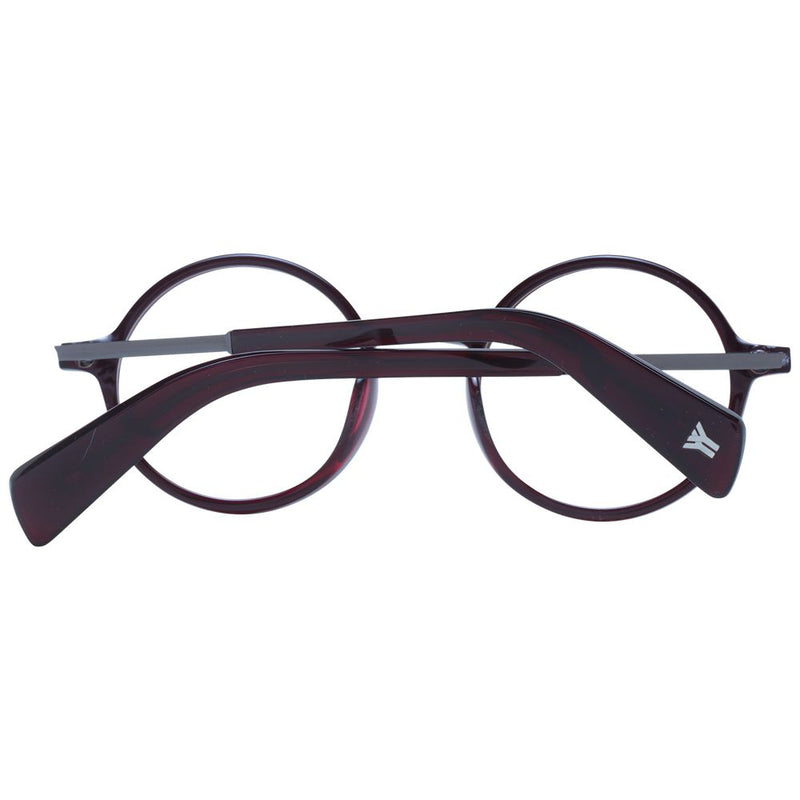 Yohji Yamamoto Red Unisex Glasses Frame - Stylish and Durable