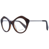 Yohji Yamamoto Brown Unisex Glasses Frame - Stylish and Durable