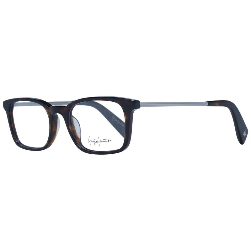 Yohji Yamamoto Brown Unisex Glasses Frame - Stylish Acetate Design