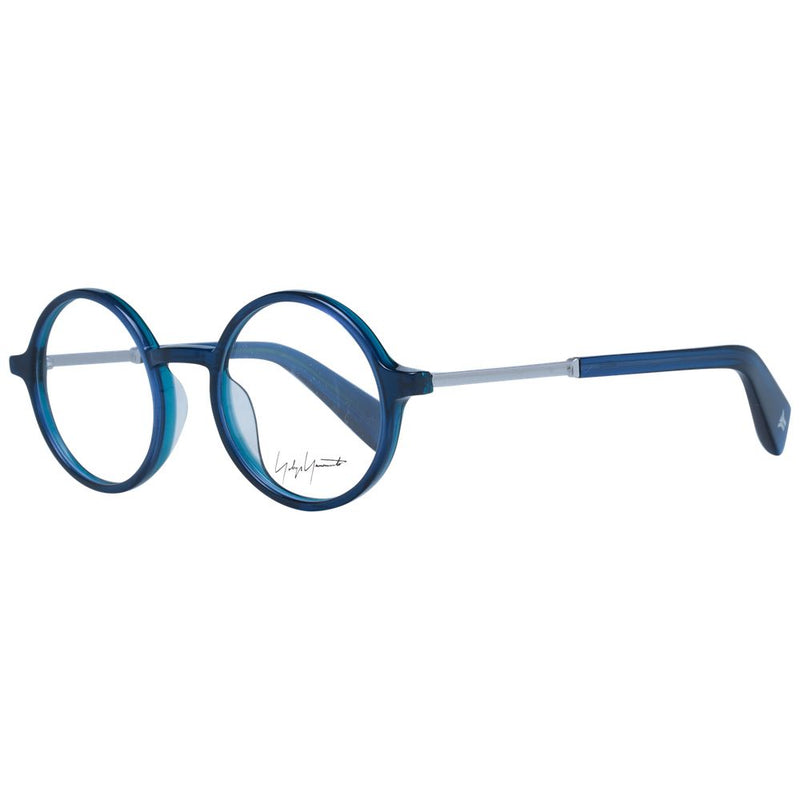 Monture de lunettes unissexe bleues Yohji Yamamoto