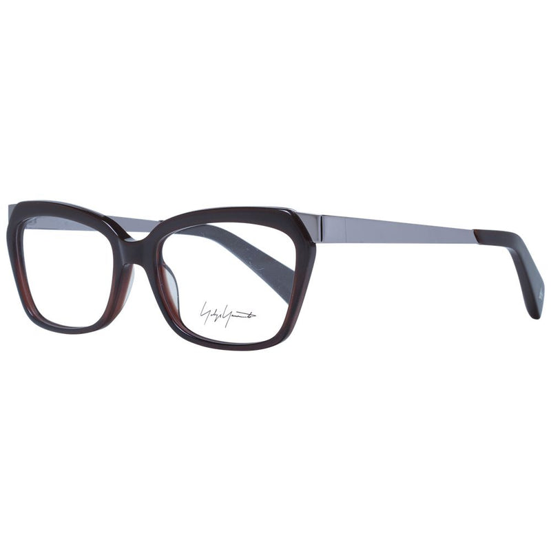 Yohji Yamamoto Brown Unisex Glasses Frame - Stylish Eyewear