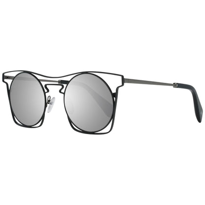 Yohji Yamamoto Blauwe Unisex Zonnebril