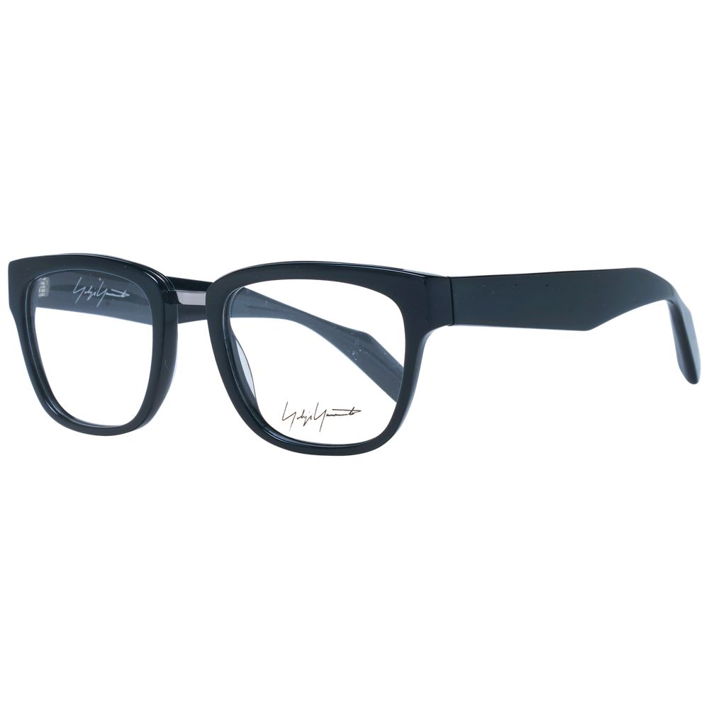Yohji Yamamoto Black Unisex Glasses Frame - Stylish Eyewear