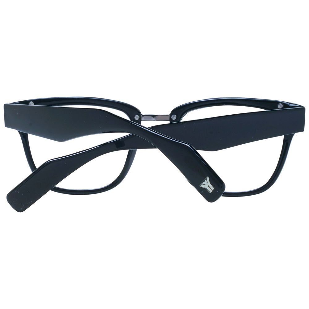 Yohji Yamamoto Black Unisex Glasses Frame - Stylish Eyewear