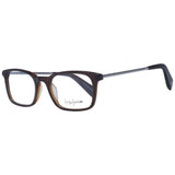 Yohji Yamamoto Lunettes Unisex Marron - Cadre Élégant