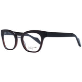 Yohji Yamamoto Brown Unisex Glasses Frame - Stylish & Versatile