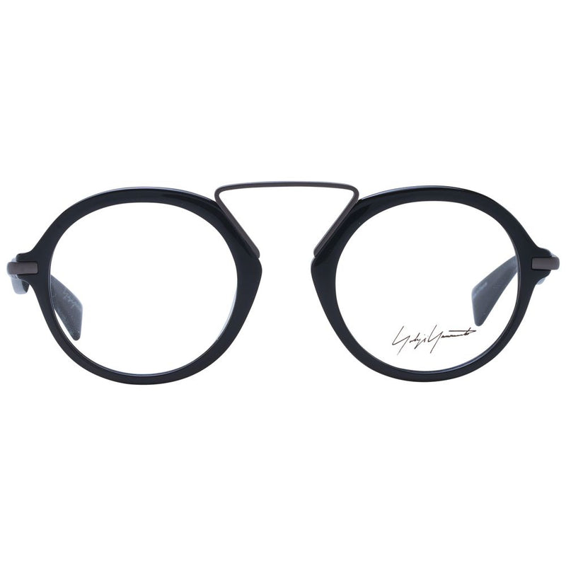 Yohji Yamamoto Gray Unisex Glasses Frame - Elegant Eyewear for All