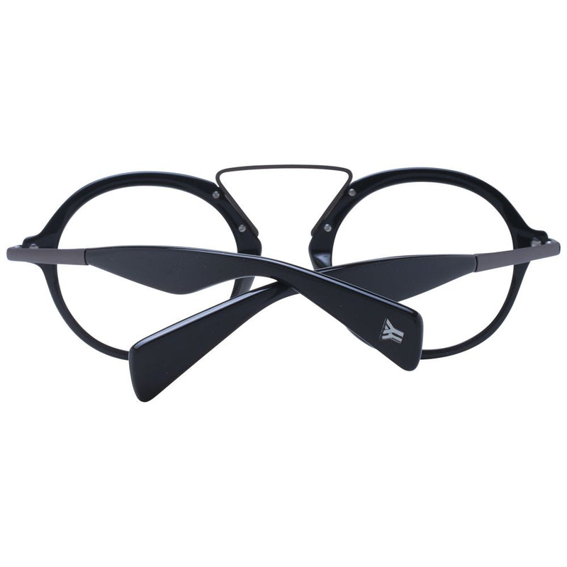 Yohji Yamamoto Gray Unisex Glasses Frame - Elegant Eyewear for All