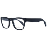Yohji Yamamoto Black Unisex Glasses Frame - Stylish Acetate Design