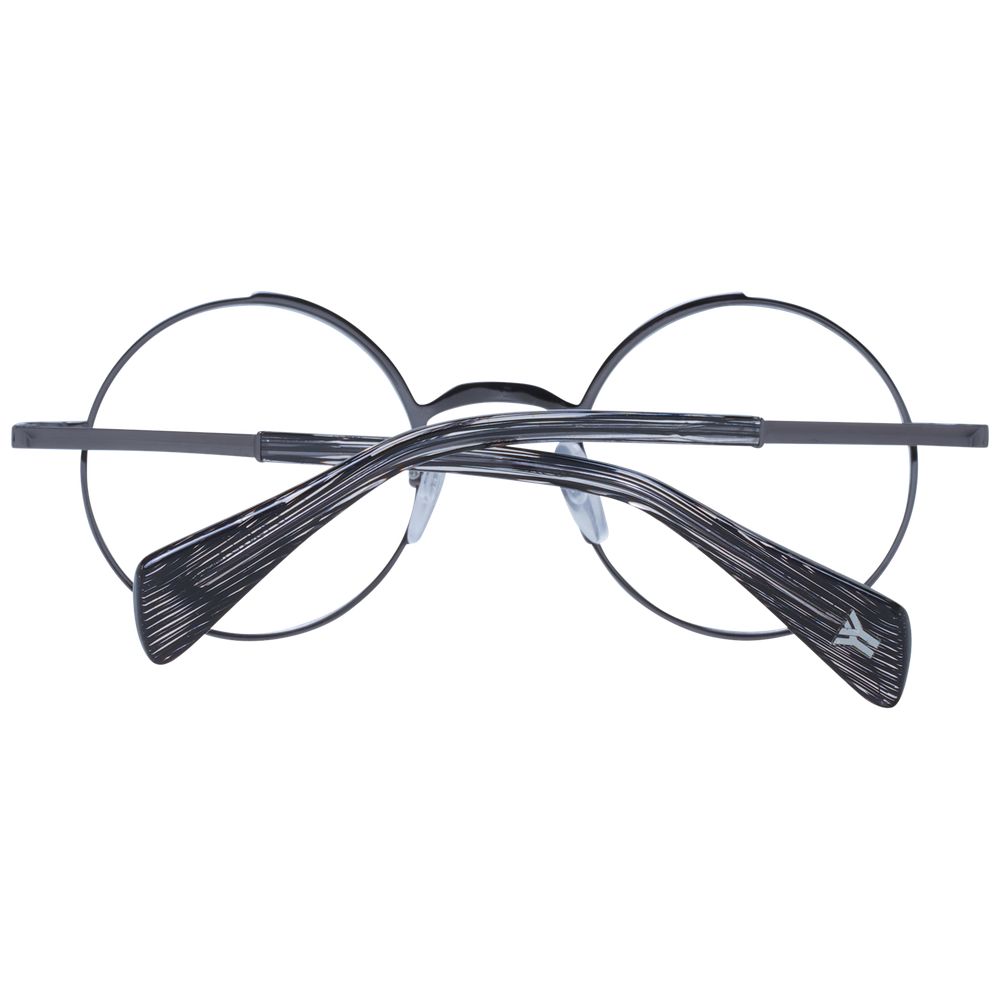 Yohji Yamamoto Gray Unisex Glasses Frame - Stylish and Durable