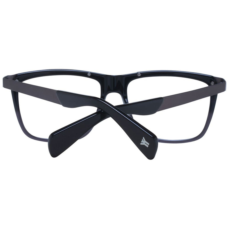 Yohji Yamamoto Black Unisex Glasses Frame - Fashionable Eyewear
