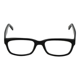 Andy Wolf Black Unisex Glasses Frame - Stylish Rectangle Design