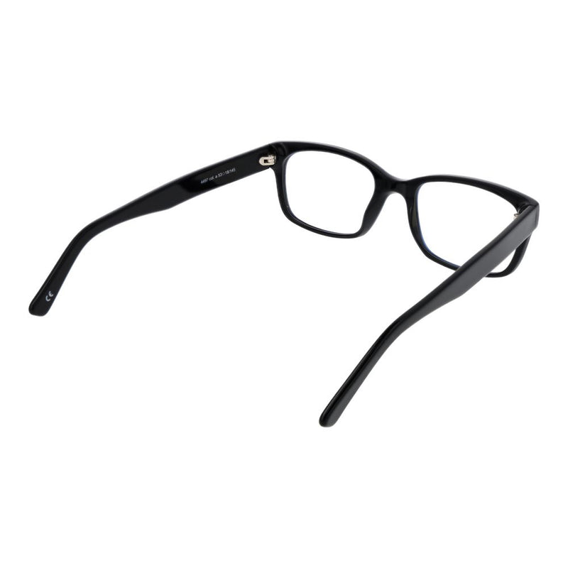Andy Wolf Black Unisex Glasses Frame - Stylish Rectangle Design