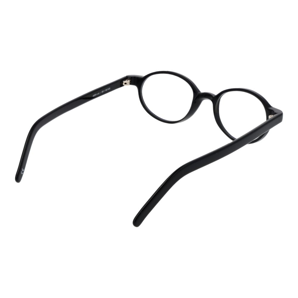 Andy Wolf Black Unisex Glasses Frame - Modern Acetate Design