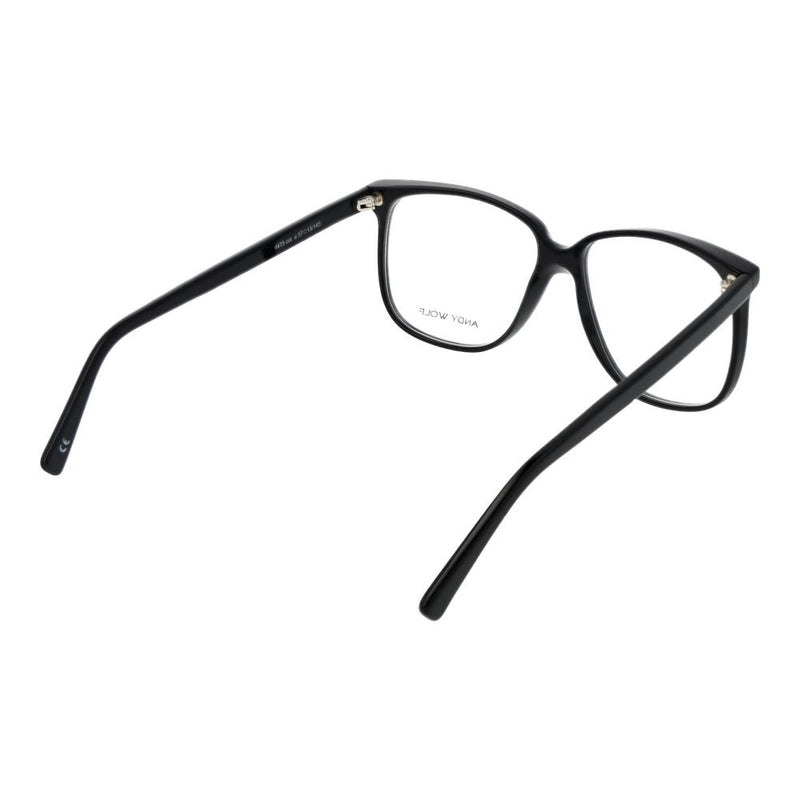 Monture de lunettes unisexes Andy Wolf en noir | Élégance intemporelle