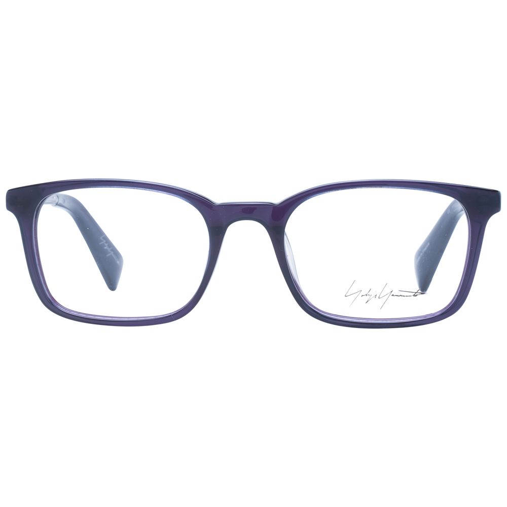 Yohji Yamamoto Purple Women's Glasses Frame - Elegant Design